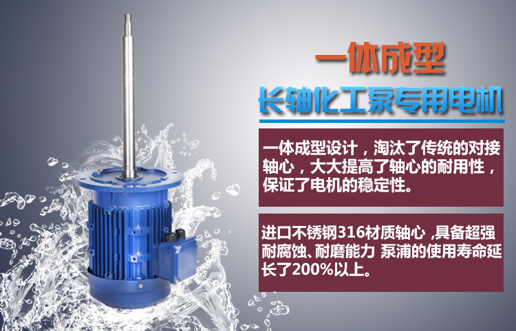 長軸電機之參數(shù)說明